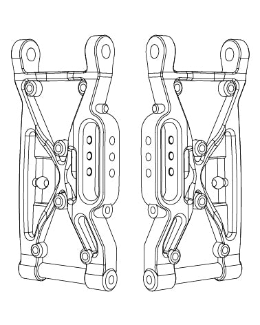 MJX HYPER GO Front Lower Arm For 10210