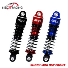 Nexx Racing Front Oil shock (2pcs) for Mini-T& Mini-B - RED