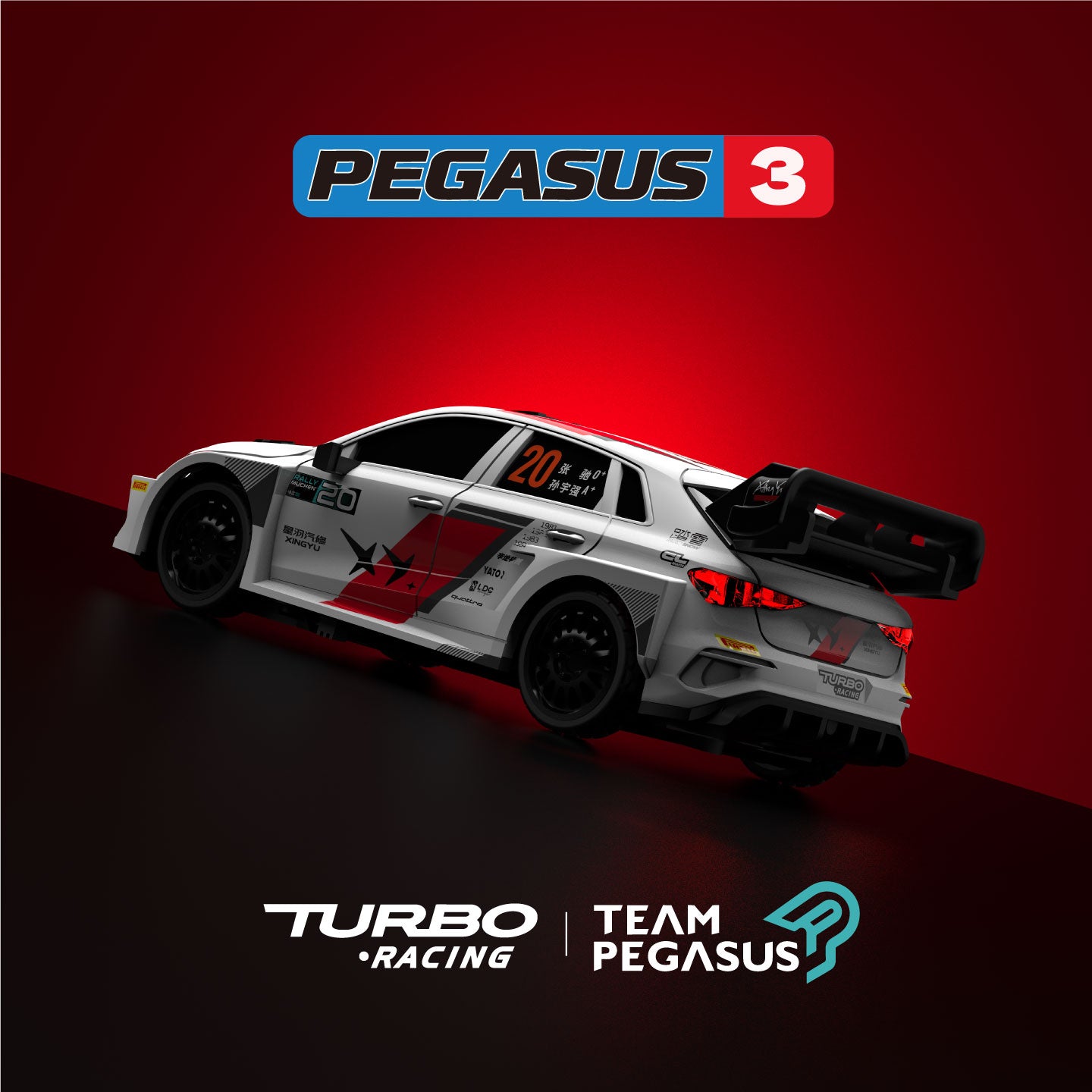 Turbo Racing X Pegasus 3 Official Licensed Co-Branded Edition C78
