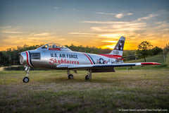 Global Aerojet Super Scale F-86F PNP 3.1M (1/3.75) Turbine Jet - Boomerang RC Jets