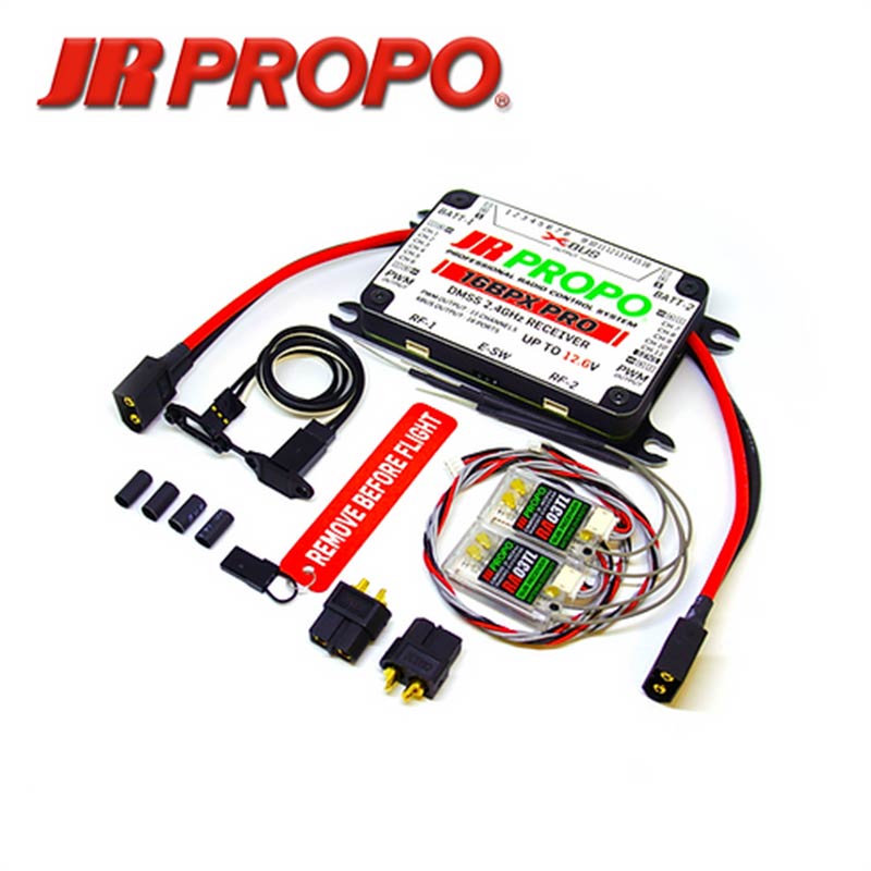 JR Deeforce 16BPX PRO w/RA03TL (XT60) - HeliDirect