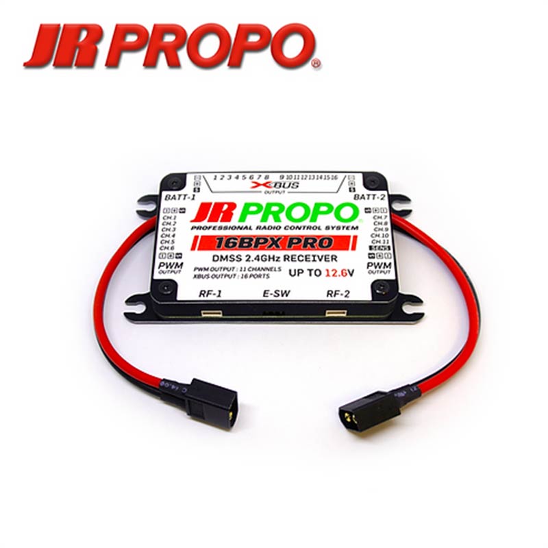 JR Deeforce 16BPX PRO w/RA03TL (XT60) - HeliDirect