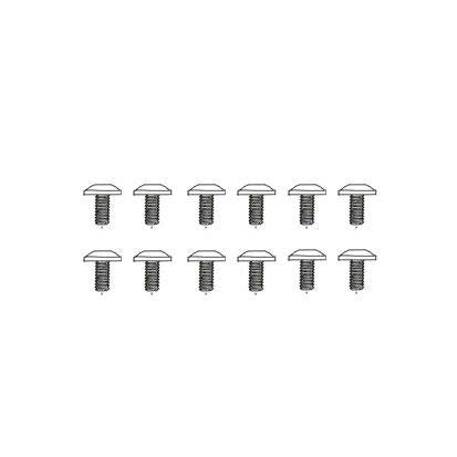 MJX HYPER Go Button Head Screw M2x4mm (12pcs) For H8P & H8E