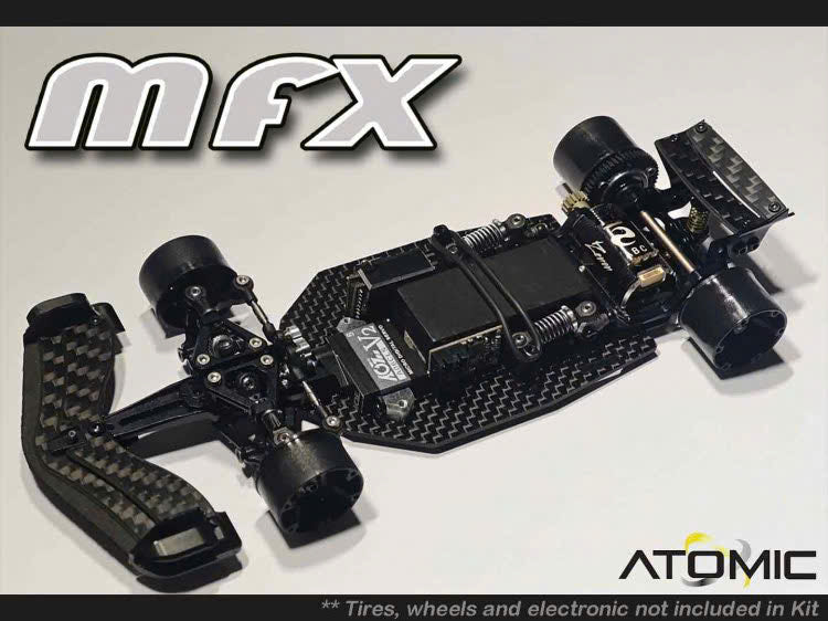 Atomic MFX 1/28 F1 Competition Chassis Kit (with Lexan Body)