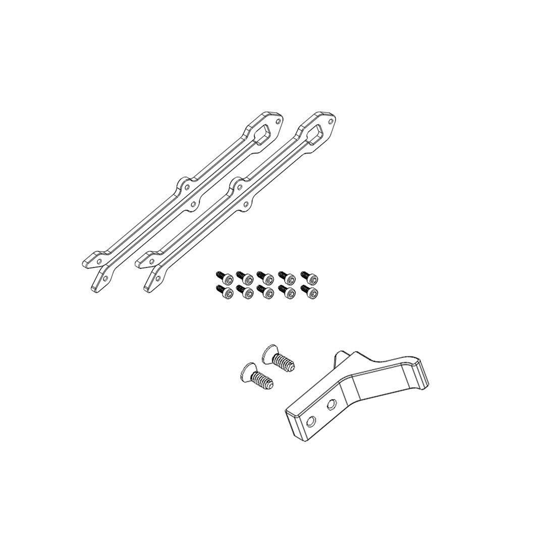 Goosky RS4 Battery Slide Rail Upgrading Parts Set