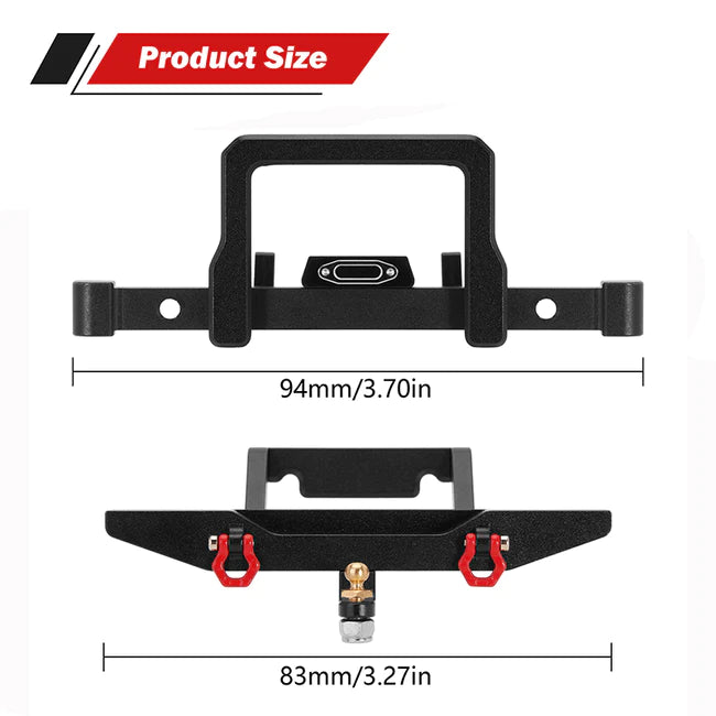 Turbo Truckparts achterbumper met 8 ronde gaten LED 236 cm (RVS) - Go Turbo Truckparts achterbumper met 8 ronde gaten LED 236 cm (RVS) - Go