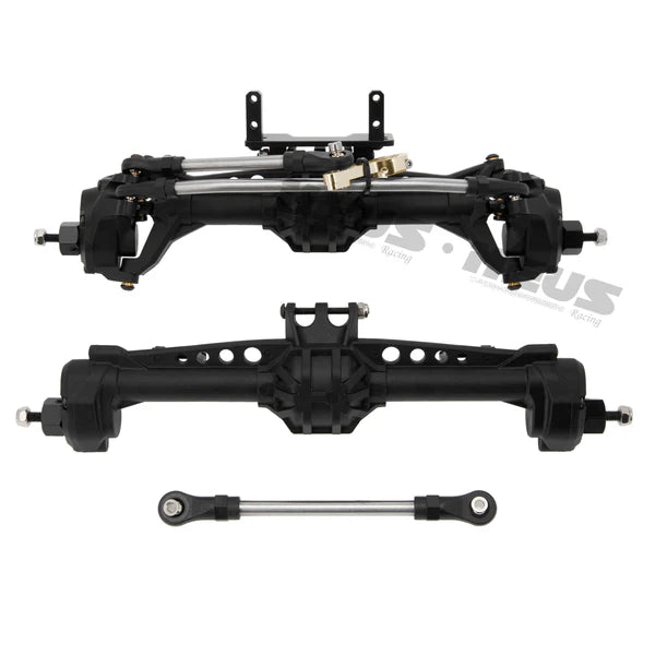 Meus Racing Plastic Nylon Portal Axles Front Rear Axle for Axial SCX10 SCX10 II 1/10 RC Car Upgrade Parts
