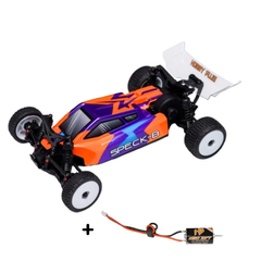 Combo HobbyPlus Speck B 1:24 2WD Buggy + HobbyPlus 050 size 37T motor