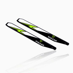 VULCAN ROTORS Precision Main Rotor Blades 200mm (Yellow)