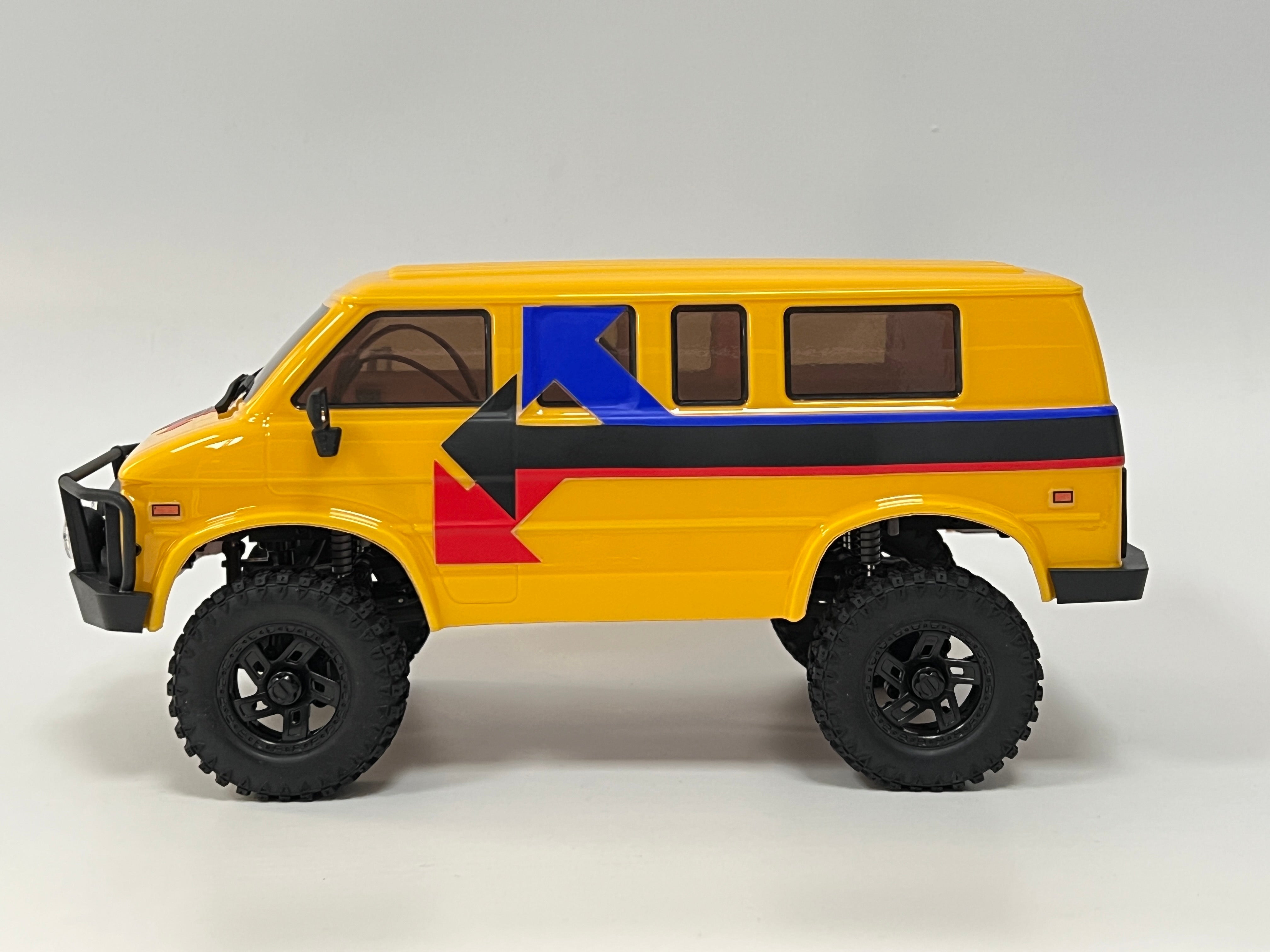 HobbyPlus CR18P Rock Van EVO ( Yellow ) - HeliDirect