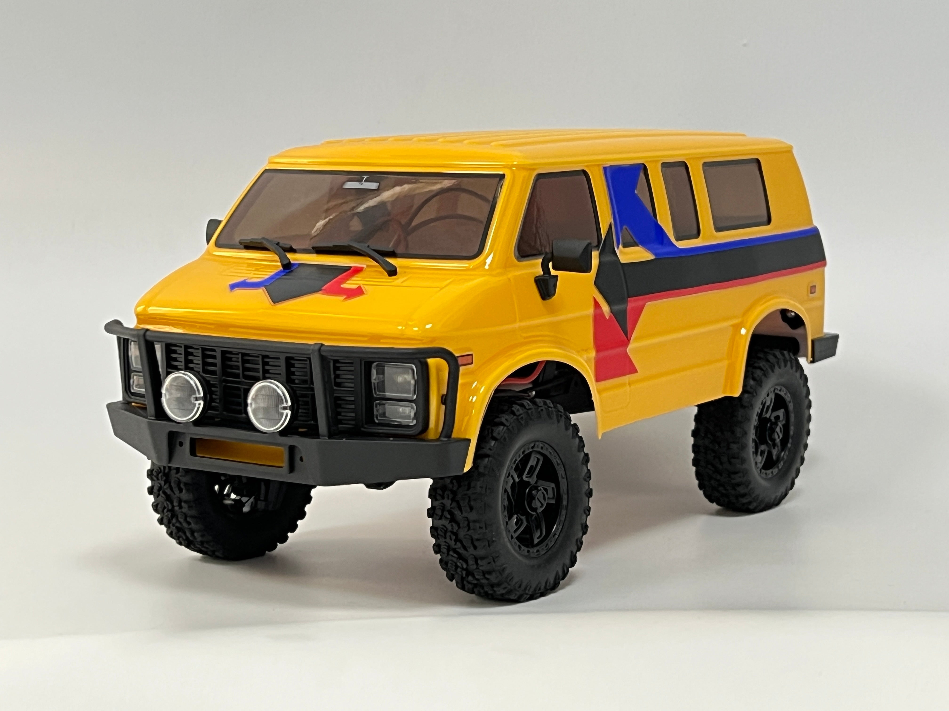 HobbyPlus CR18P Rock Van EVO ( Yellow ) - HeliDirect