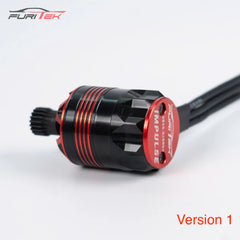 FURITEK BRUSHLESS SENSORED MOTOR IMPULSE 2835 1/8inch shaft w/Waterproof w/pinion 5600KV FOR 1/18 1/12 RC CAR