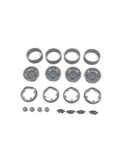HobbyPlus Deep Star 1.2" Beadlock Wheel (4pcs)  - Grey