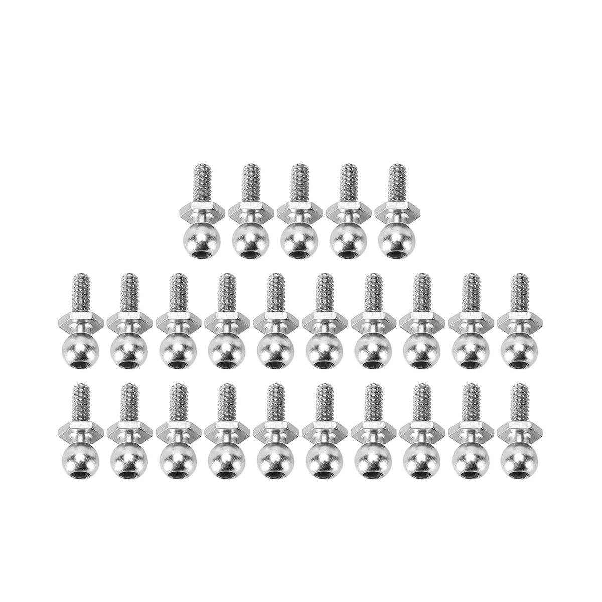 INJORA M1.4 Pivot Ball Head Screws for 1/24 Losi Micro-B (25pcs)