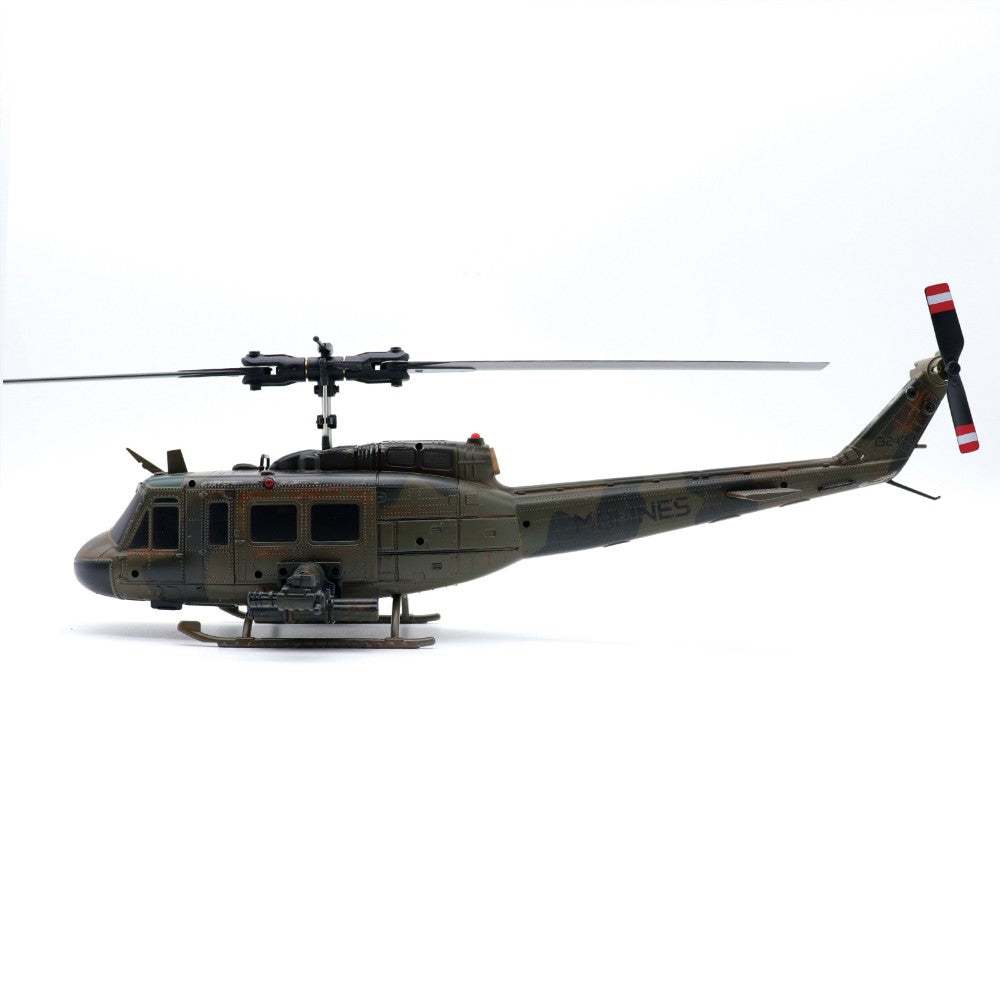 RC ERA C032 Huey UH1 6CH - RTF w/ Optical Sensor and Upgraded Transmitter Helicopter - Weathered Camouflage