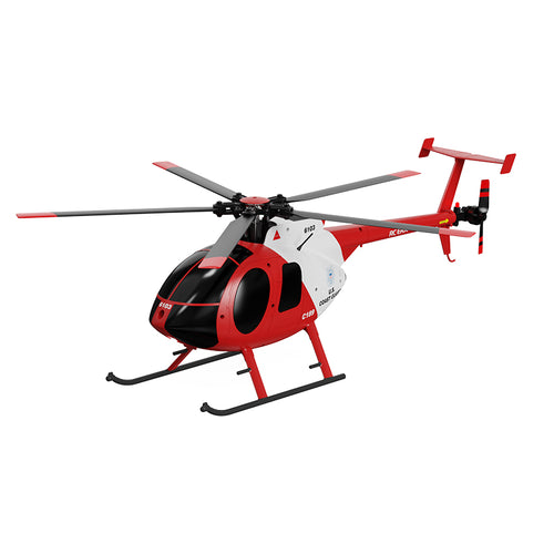 YX C189 MD500E 150-size 6-Axis Gyro Stabilized RTF Scale Helicopter - Coast Guard (w/o Weapons) - HeliDirect