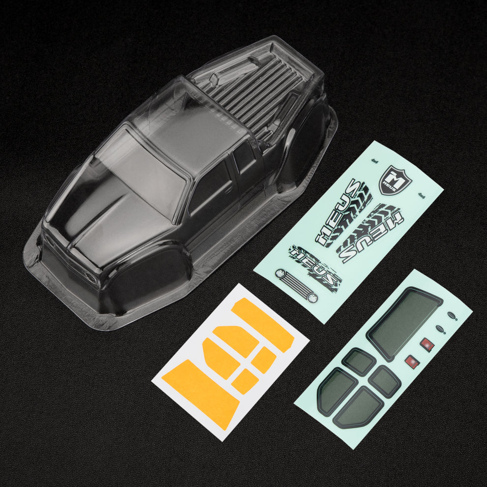 MEUS Racing Clear Body Shell for 1/30 Axial SCX30 RC Crawlers