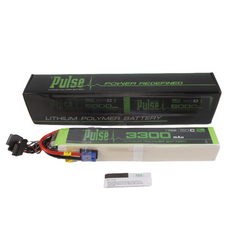 PULSE 3300mAh 50C 44.4V 12S P-Tech LiPo Battery - EC5 Connector