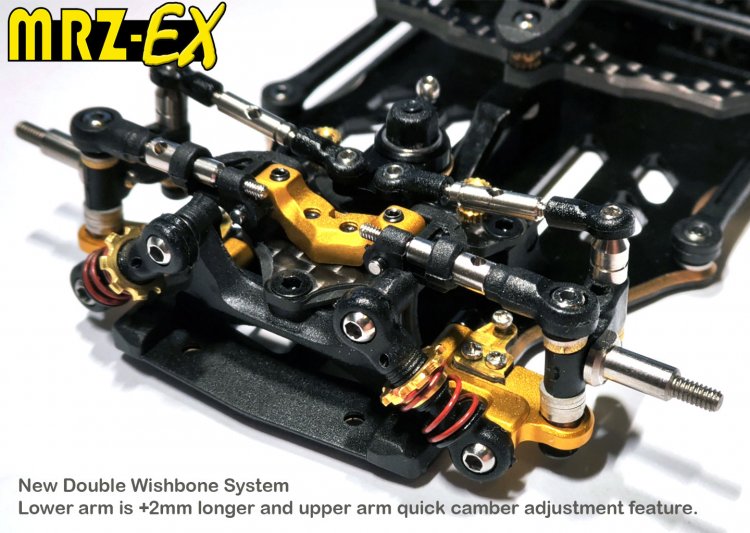Atomic MRZ EX Chassis Kit (No electronic) - HeliDirect