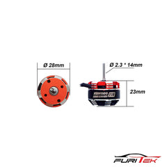 FURITEK KOMODO 2208 UTB18 BRUSHLESS MOTOR - HeliDirect