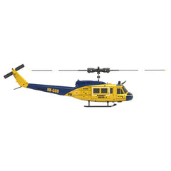 RC ERA C032 Huey UH1 6CH - RTF w/ Optical Sensor and Upgraded Transmitter Helicopter - Yellow (w/o weapon)
