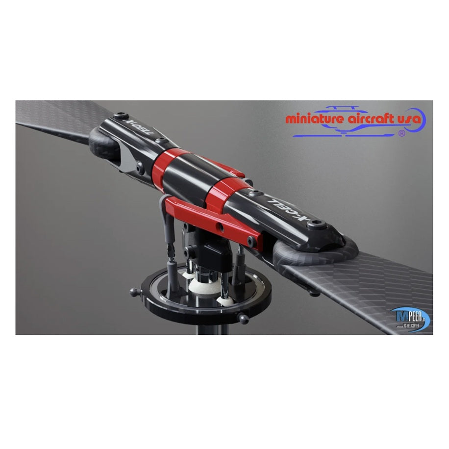 MA137-112 SUKARA HPC2 Rotor Head with DSD Swash Plate, Whiplash V2 Conversion Set