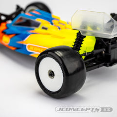 JConcepts Smoothie 2 Tire Mini Pre-mounted Rear - White
