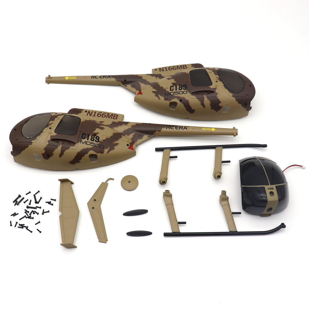 YX C189 MD500E Body Set - Camouflage - HeliDirect