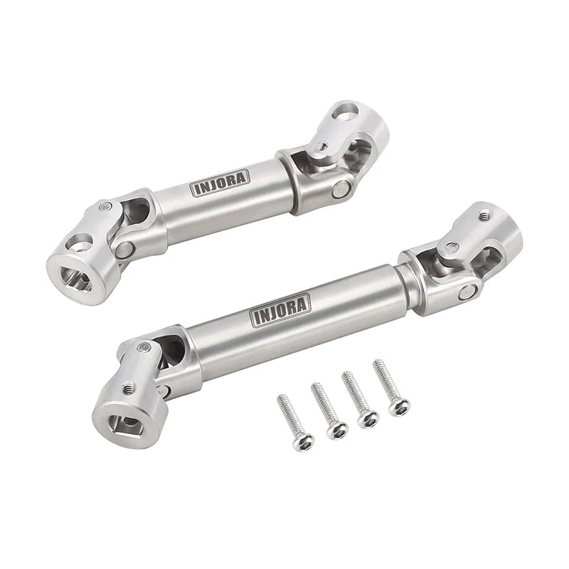 INJORA Stainless Steel Drive Shafts For 1/18 Redcat Ascent-18 - HeliDirect