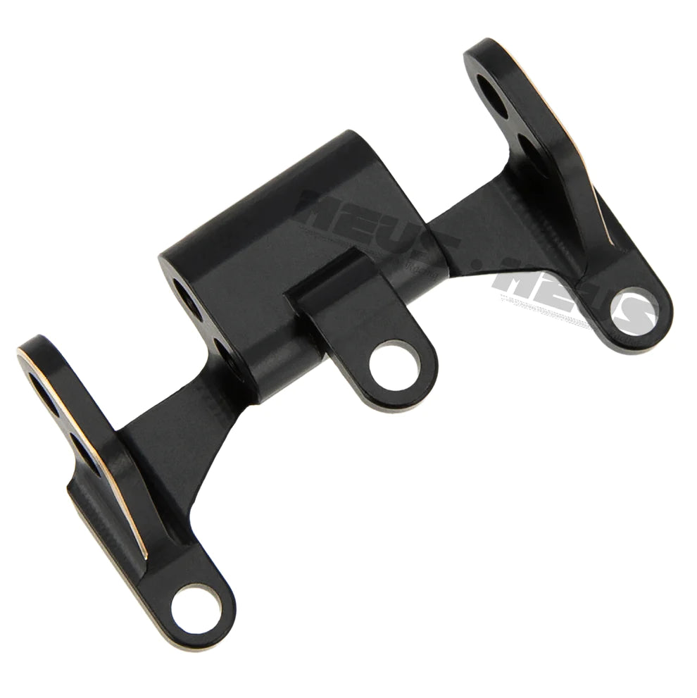 Meus Racing Brass Rear Link Mount For Axial 1/18 UTB18 - BLACK | HeliDirect