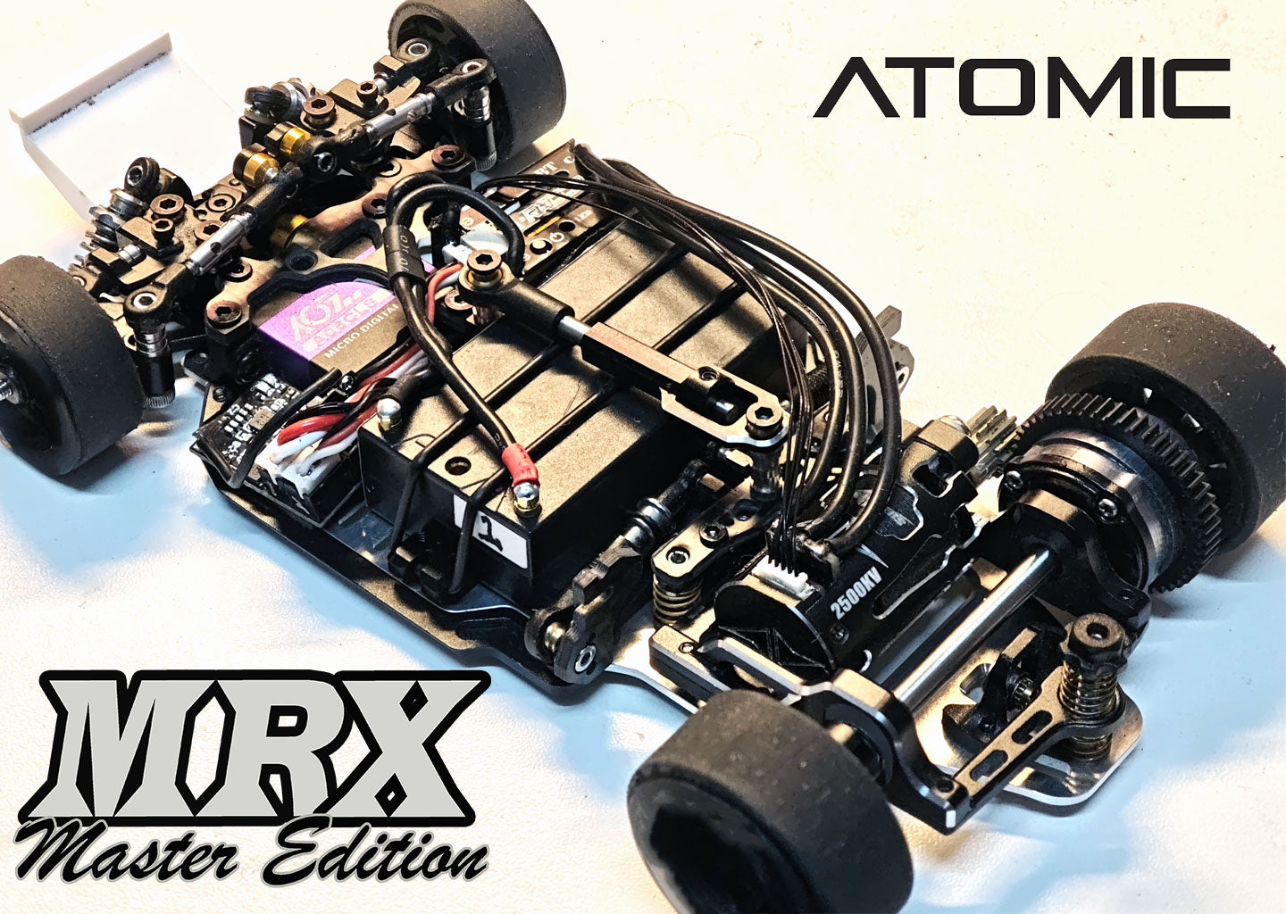 ホビーラジコン ATOMIC MRX MASTER EDITION Red RC » Atomic MRX 'Master Edition' 1:28 pan car