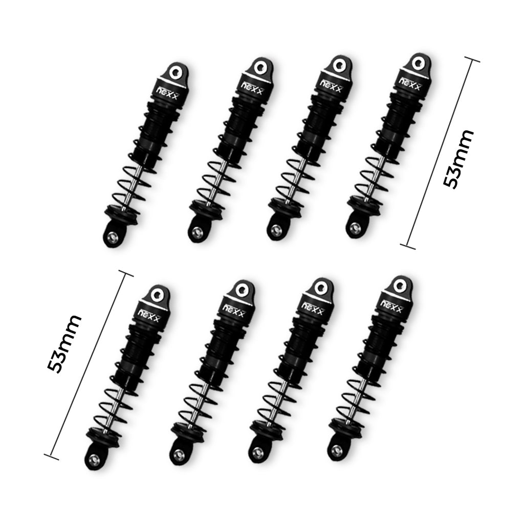 Nexx Racing 53mm Oil shocks (8pcs) for Terranaut 8x8 – HeliDirect