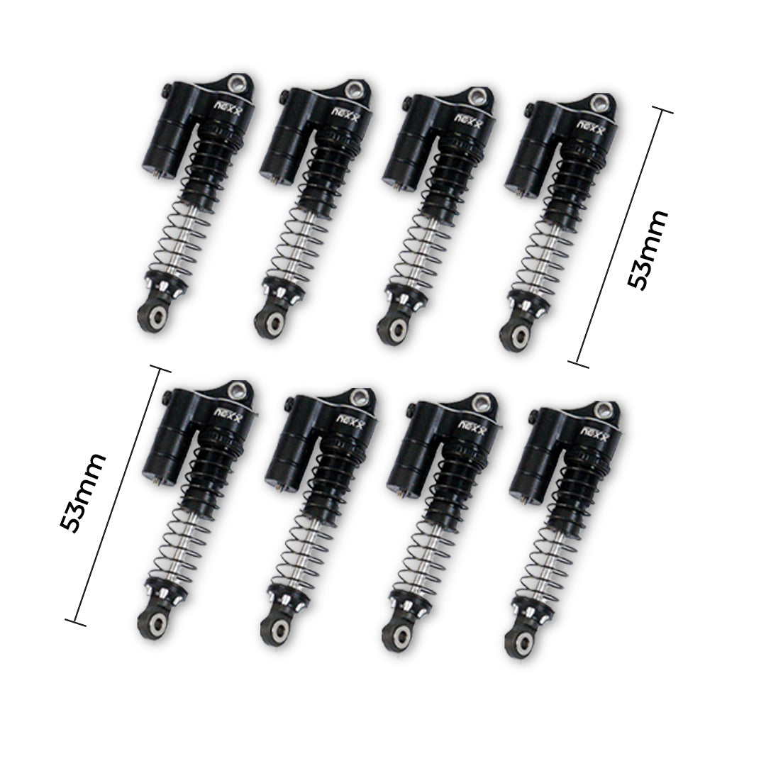 Nexx Racing 53mm Reservoir shocks (8pcs) for Terranaut 8x8