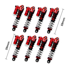 Nexx Racing 59mm Long Reservoir shocks (8pcs) for Terranaut 8x8
