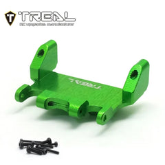 TREAL AX24 Aluminum 7075 Servo Mount Compatible with EMAX Servo for 1/24 Axial AX24 XC-1 4WS Crawler (GREEN) - HeliDirect