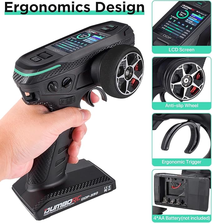 DUMBORC DDF-350 Surface Radio W/ P10F Receiver & Micro Receiver