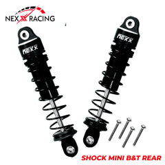 Nexx Racing Rear Oil shock (2pcs) for Mini-T& Mini-B - BLACK