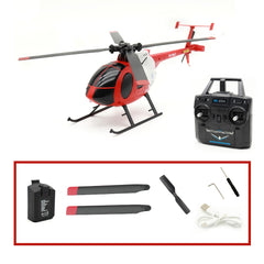 RC ERA C184 MD500 100-Size Gyro Stabilized Scale Helicopter - RTF w/ Optical Sensor and Upgraded Transmitter (Coast Guard)