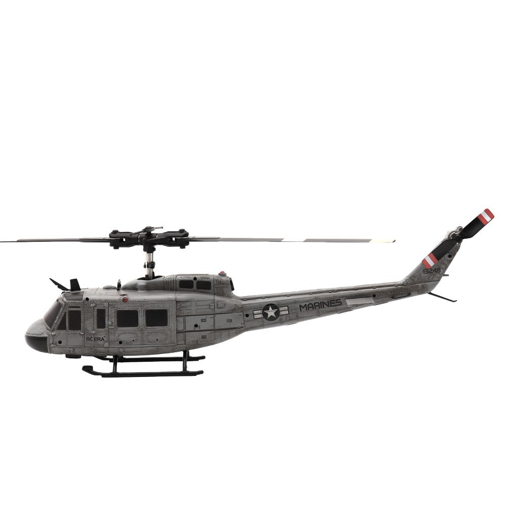 RC ERA C032 Huey UH1 6CH - RTF w/ Optical Sensor and Upgraded Transmitter Helicopter - Weathered Marines