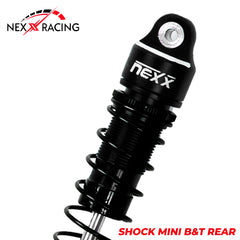 Nexx Racing Rear Oil shock (2pcs) for Mini-T& Mini-B - BLACK
