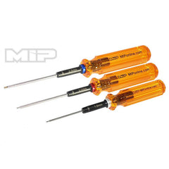 MIP Hex Driver Wrench Set Gen 2, Metric (3), 1.5mm, 2.0mm, & 2.5mm