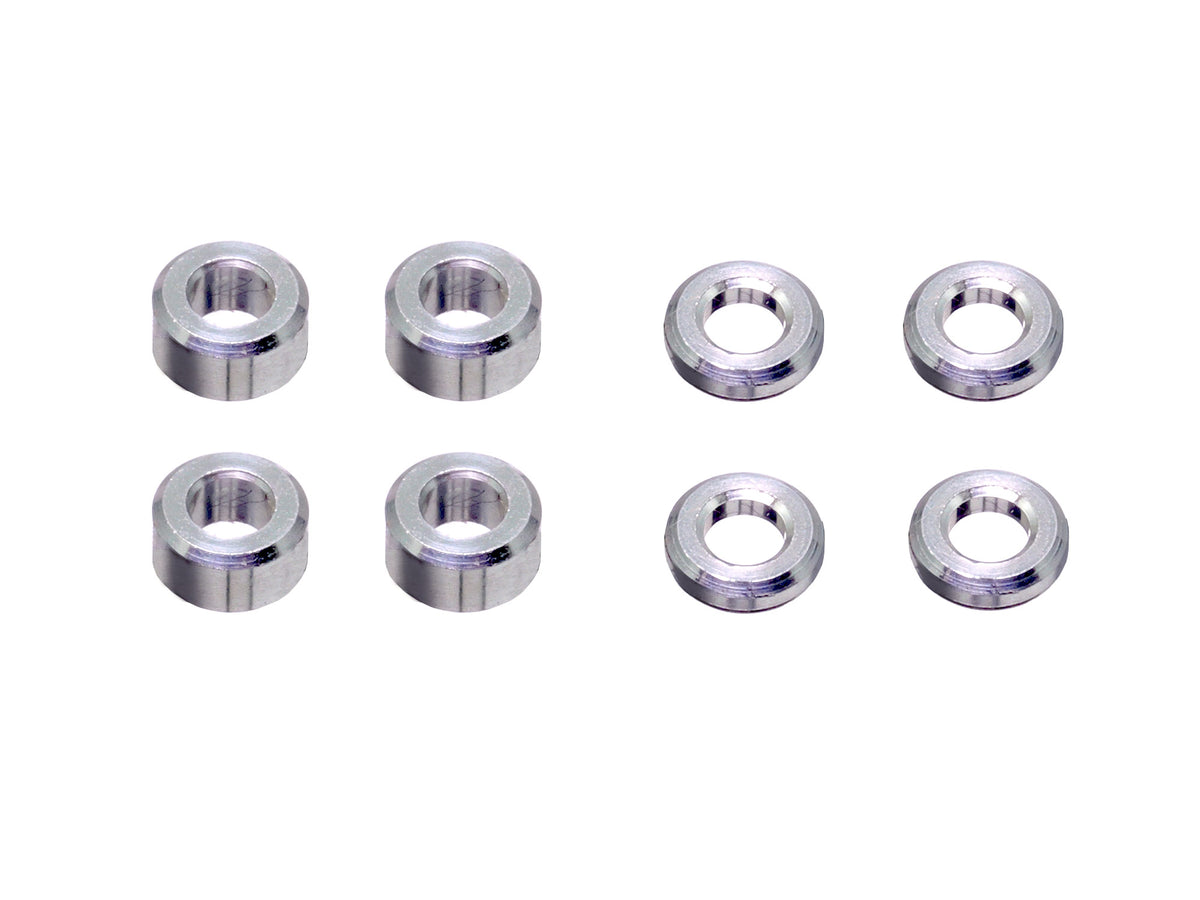 DriftART M2 Aluminum Spacer Set – 2 mm(4pcs), 1mm(4pcs) For DA4