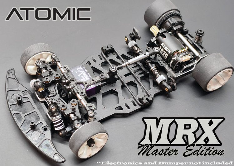 ホビーラジコン ATOMIC MRX MASTER EDITION Atomic MRX Master Edition Linkless 2WD 1/28 Racing Chassis Kit (No