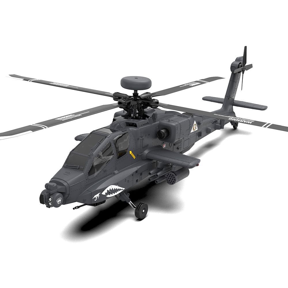 Yu Xiang F11S Dark Gray AH-64 GPS RC helicopter