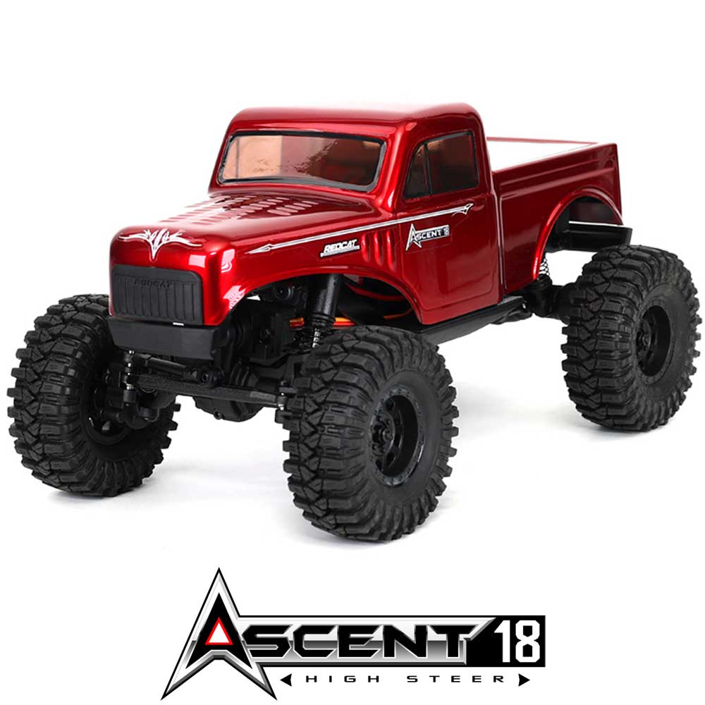 Redcat Ascent-18 1/18 Scale Brushed Electric Rock Crawler – HeliDirect