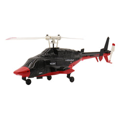 RC ERA A61 AirWolf 110-Size Scale RC Helicopter - RTF w/ Optical Flow Sensor & Auto Stabilization - Black/Red