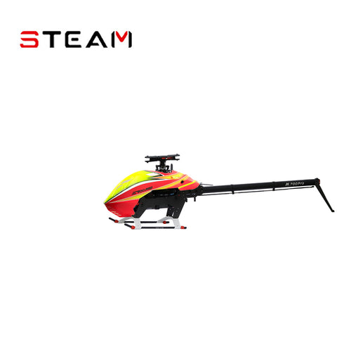 AK700 Helicopter Kit RED/YELLOW w/o Blades