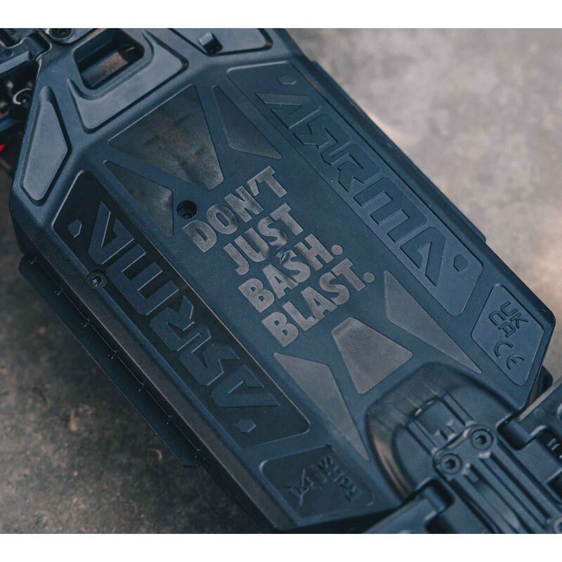 ARRMA 1/18 GRANITE GROM MEGA 380 Brushed 4X4 Monster Truck RTR with Battery & Charger - RED - HeliDirect