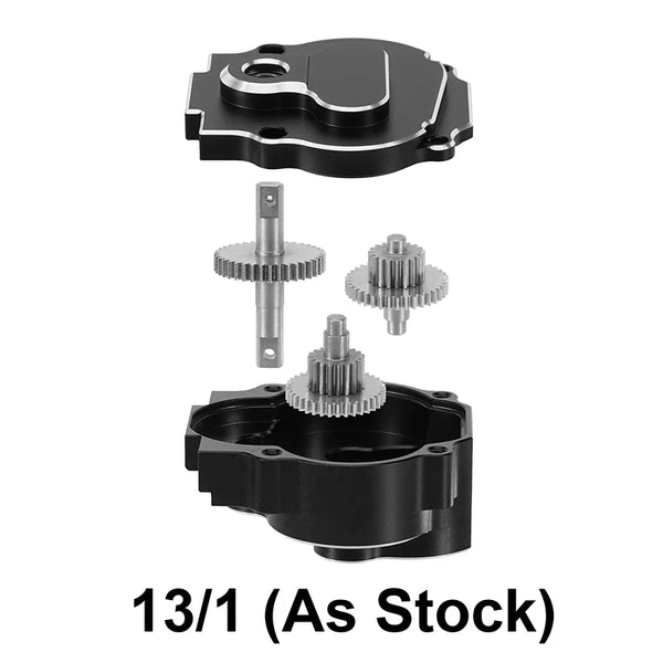 INJORA CNC Aluminum Complete Transmission for 1/18 Redcat Ascent