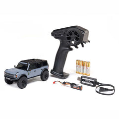 Axial 1/30 SCX30 Ford Bronco 4X4 RTR Brushed Rock Crawler (Battery & Charger Included)